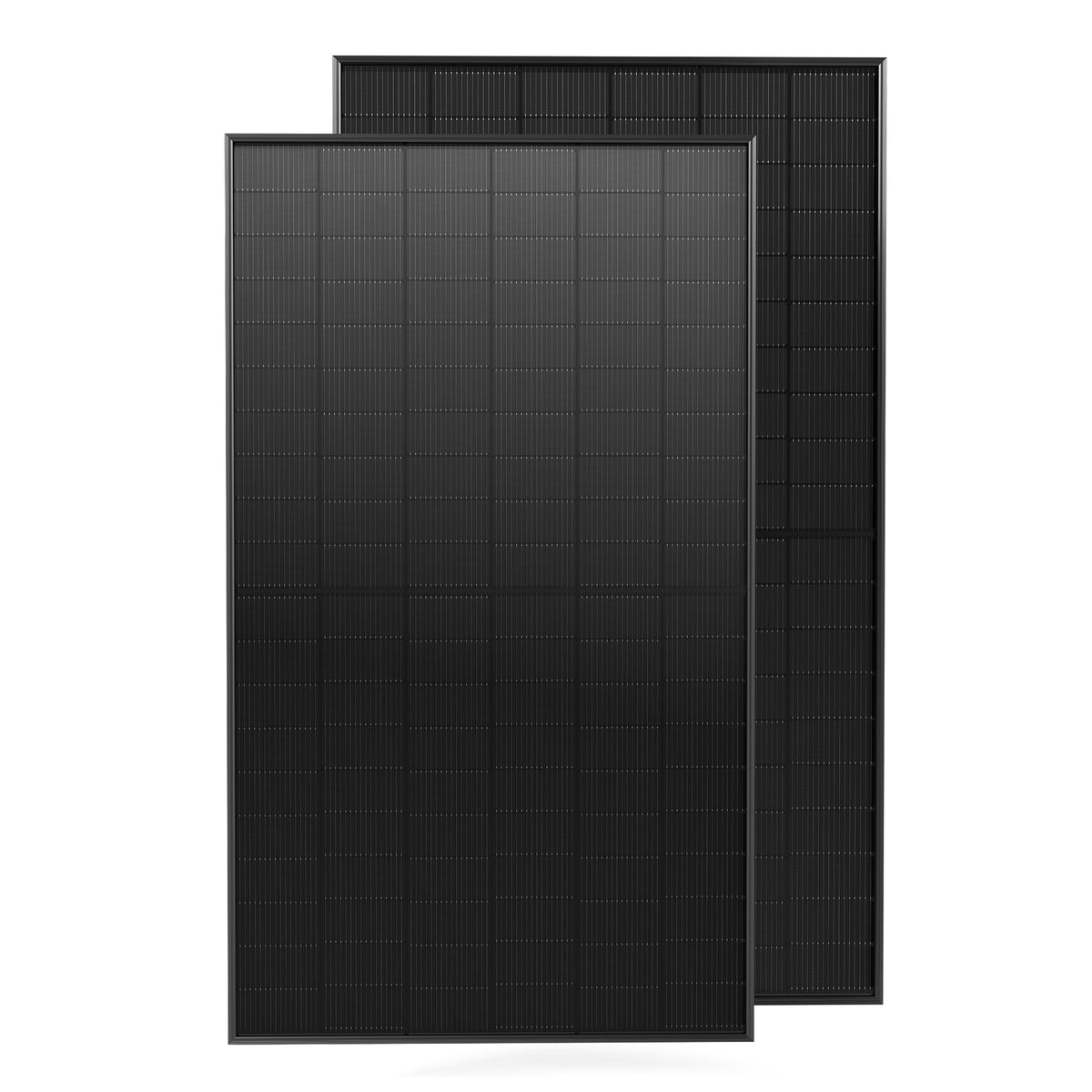 Solakon 500W Bifazial Glas-Glas Solarmodul | N-Type Full Black | 4er Set (2000W Gesamt)