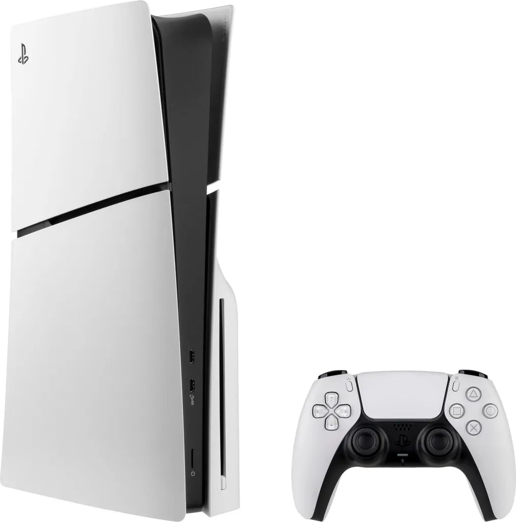 Sony PlayStation 5 Slim Disk Edition – Spielkonsole 1TB SSD, 4K, 120fps, Schwarz/Weiß