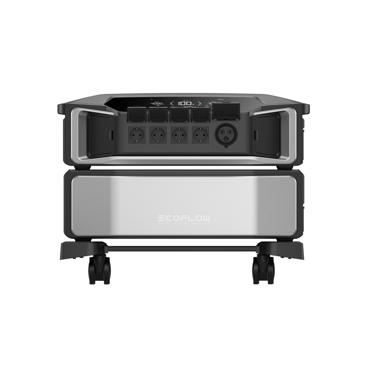 EcoFlow DELTA Pro Ultra 6144Wh + 2×400W Solar | 6900W Powerstation erweiterbar bis 30kWh