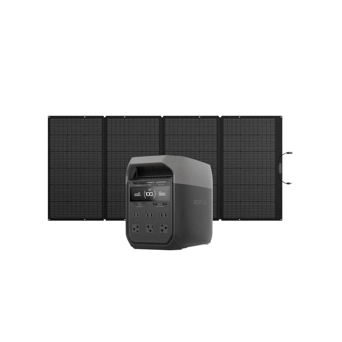 EcoFlow 400W Tragbares Solarpanel