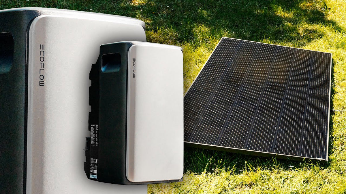 EcoFlow STREAM Ultra X Balkonkraftwerk | 3,84kWh Speicher | Inkl. 4x 450W Solarpanels